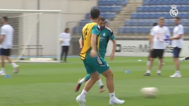 Another session of Real Madrid in preparation for the final at the UEFA Open Media Day